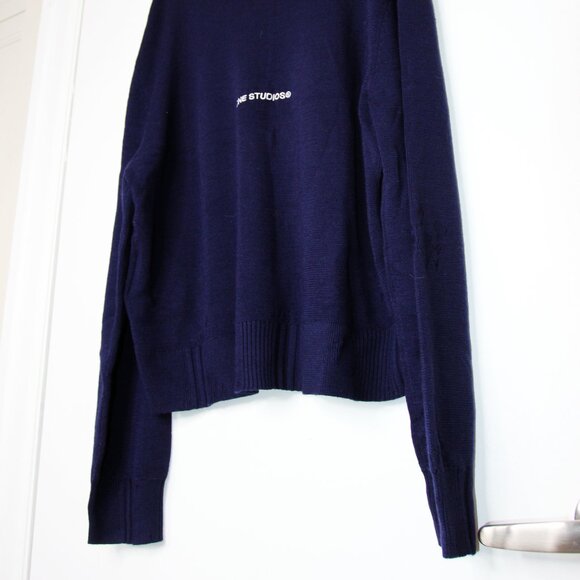 BNWT AW24 ACNE STUDIOS DISTRESSED ZIP CARDIGAN L - Picture 7 of 12